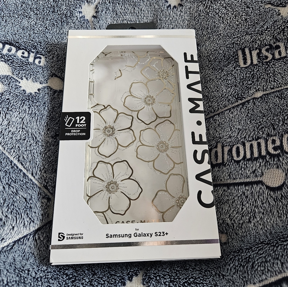 Case-Mate Clear Floral Phone Case